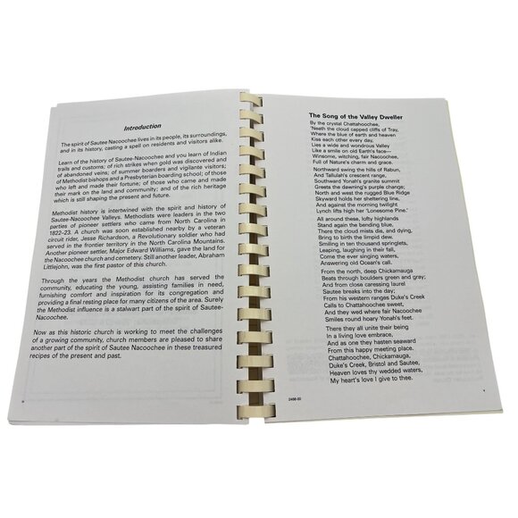 2000 Sautee-Nacoochee Valley Recipes for Life Church Cookbook Georgia - Picture 5 of 9